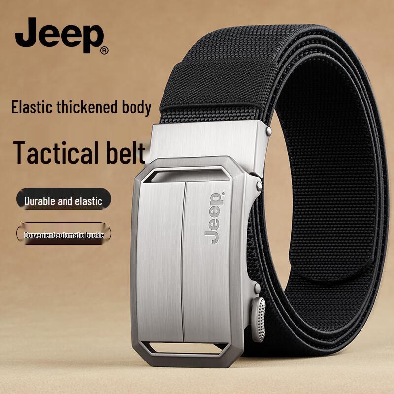 JEEP Men s Fabric Tactical Elastic Belt 110-125cm
JEEP Men s Fabric Tactical Elastic Belt 110-125cm