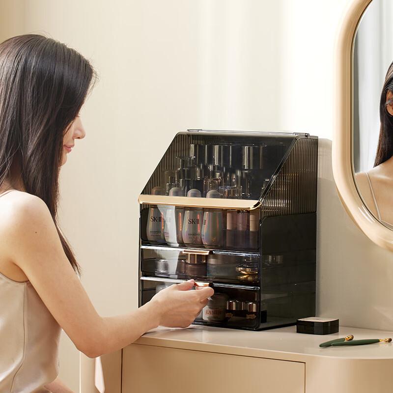 Transparent Dustproof Cosmetic Storage Box
Transparent Dustproof Cosmetic Storage Box