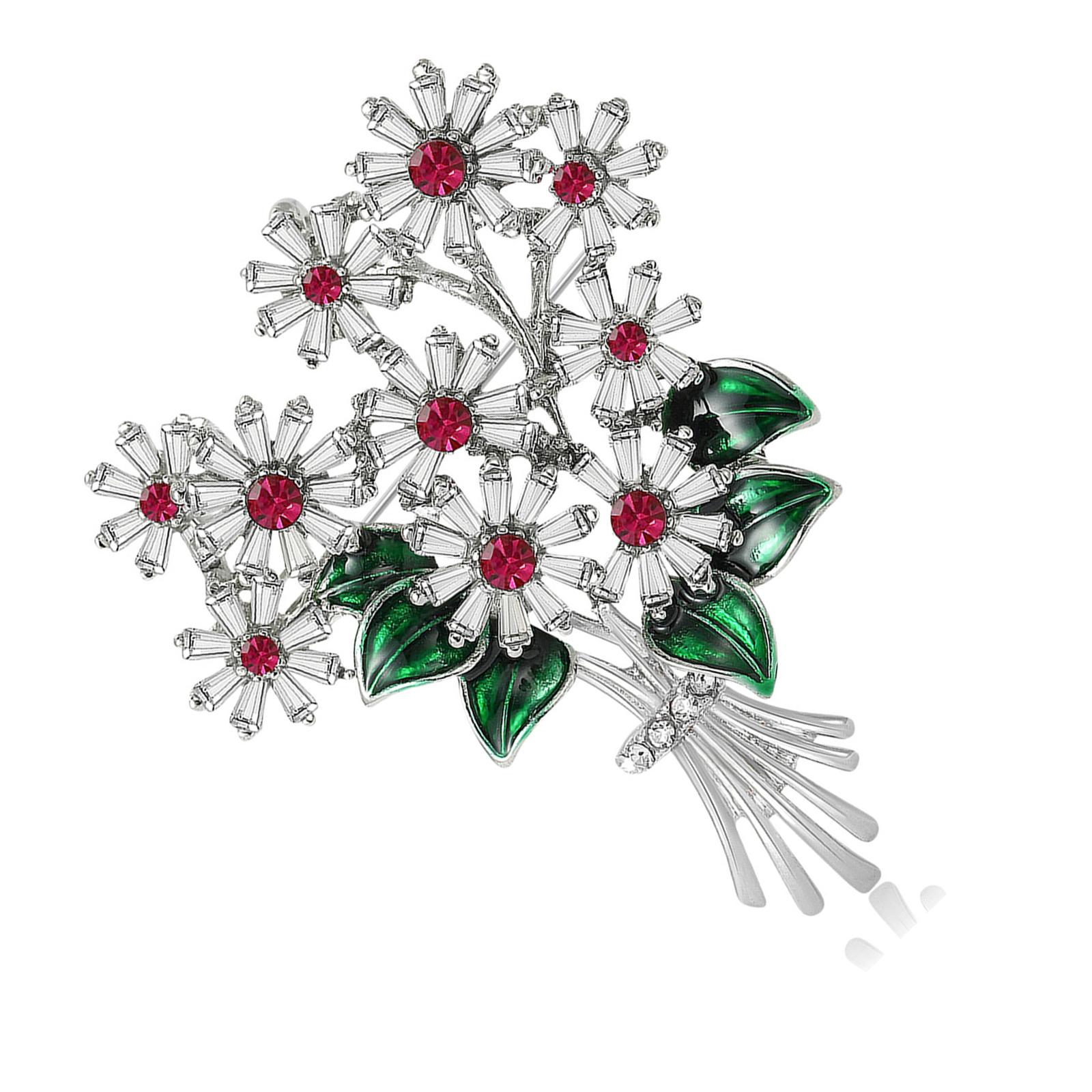 Stylish Unisex Plant Brooches Daisy Bouquet Designs with Rhinestones for Women Casual Accessories and Friend Gifts белый
Stylish Unisex Plant Brooches Daisy Bouquet Designs with Rhinestones for Women Casual Accessories and Friend Gifts белый