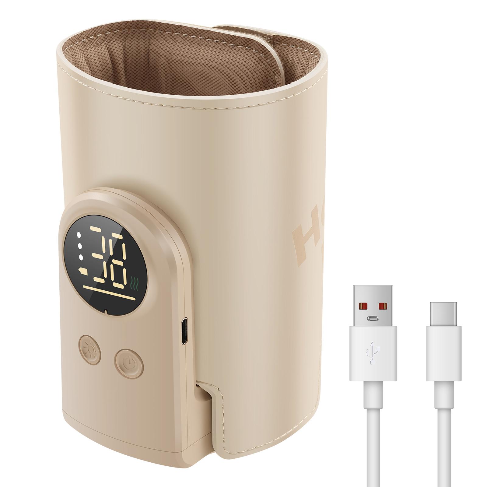 ABS Portable Bottle Warmer Bag 360° Heating Baby Bottle Warmer Bag 6 Temperature Setting Intelligent Milk Warming for Home off білий колір
ABS Portable Bottle Warmer Bag 360° Heating Baby Bottle Warmer Bag 6 Temperature Setting Intelligent Milk Warming for Home off білий колір