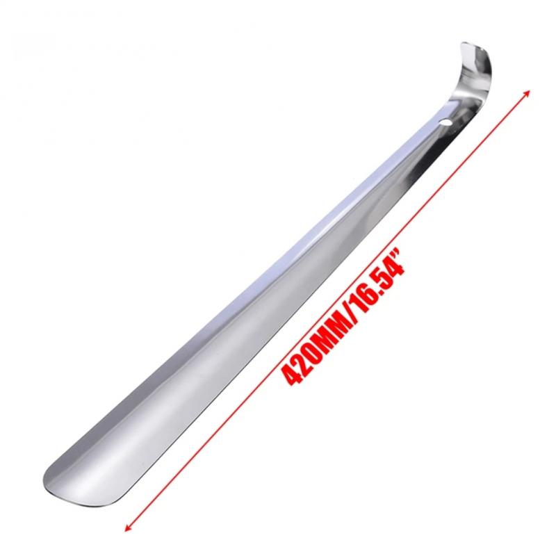 Stainless Steel Shoe Horns 42cm Easy Handle Shoe Horn Spoon Shoehorn Metal Shoe Extractor Shoe Remover Lifter Pull Tool
Stainless Steel Shoe Horns 42cm Easy Handle Shoe Horn Spoon Shoehorn Metal Shoe Extractor Shoe Remover Lifter Pull Tool