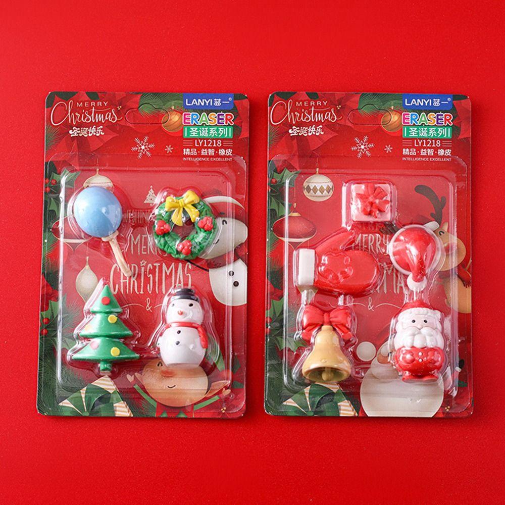 Santa Christmas Eraser Elk Rubber Eraser Creative Christmas Stationery Pupils A box random style 2
Santa Christmas Eraser Elk Rubber Eraser Creative Christmas Stationery Pupils A box random style 2