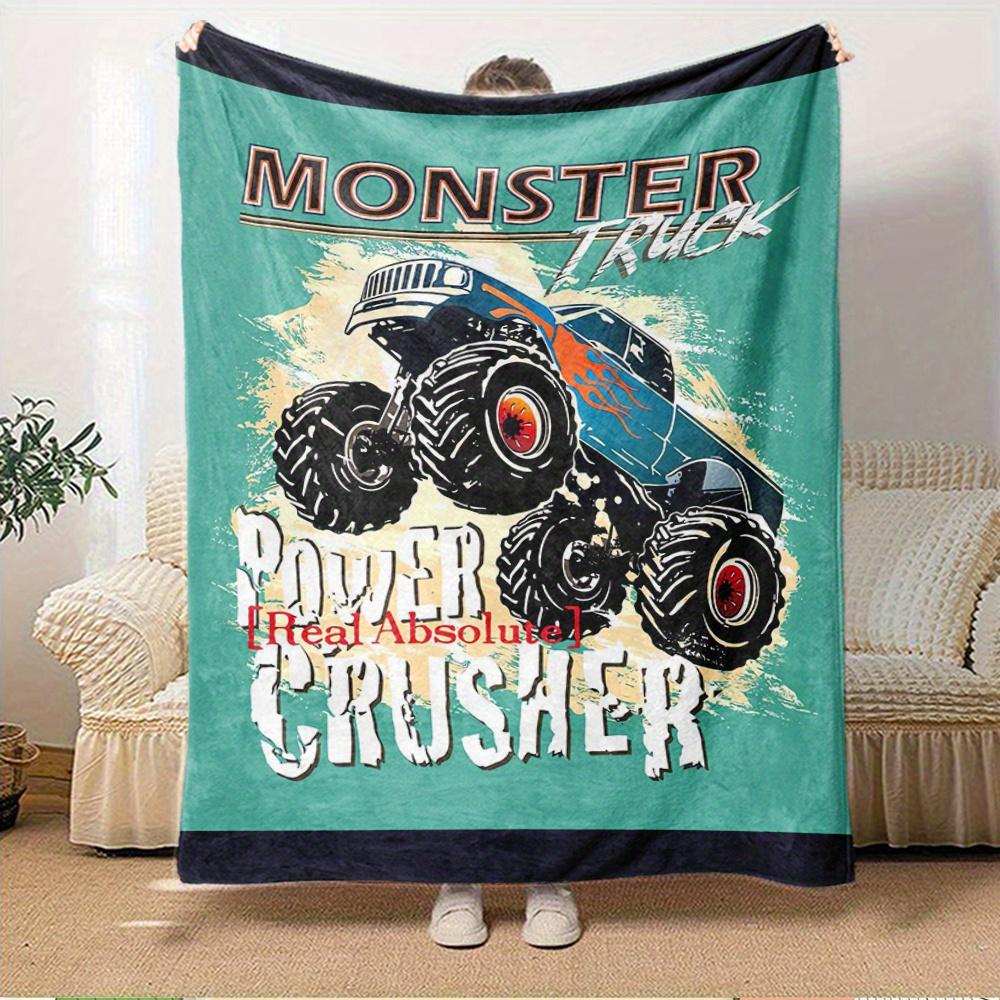 For Monster Truck,Power Crusher,Absolute Real-Themed Flannel Blanket, Glam Style, Digital Print, All-Season Comfort, Tear-Resistant, Knitted 150x180cm
For Monster Truck,Power Crusher,Absolute Real-Themed Flannel Blanket, Glam Style, Digital Print, All-Season Comfort, Tear-Resistant, Knitted 150x180cm