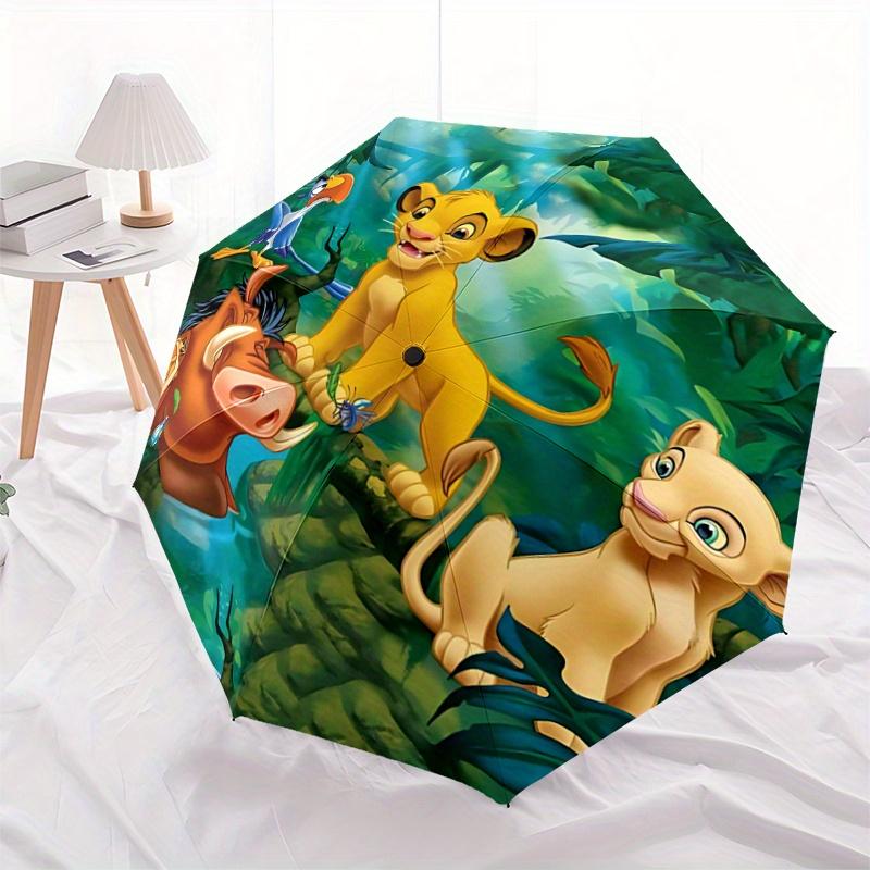 1pc The Lion King Simba and Friends Cartoon Umbrella, Portable 3-Fold Compact Umbrella, Suitable for Camping, Hiking and Travel, Ideal Easte
1pc The Lion King Simba and Friends Cartoon Umbrella, Portable 3-Fold Compact Umbrella, Suitable for Camping, Hiking and Travel, Ideal Easte