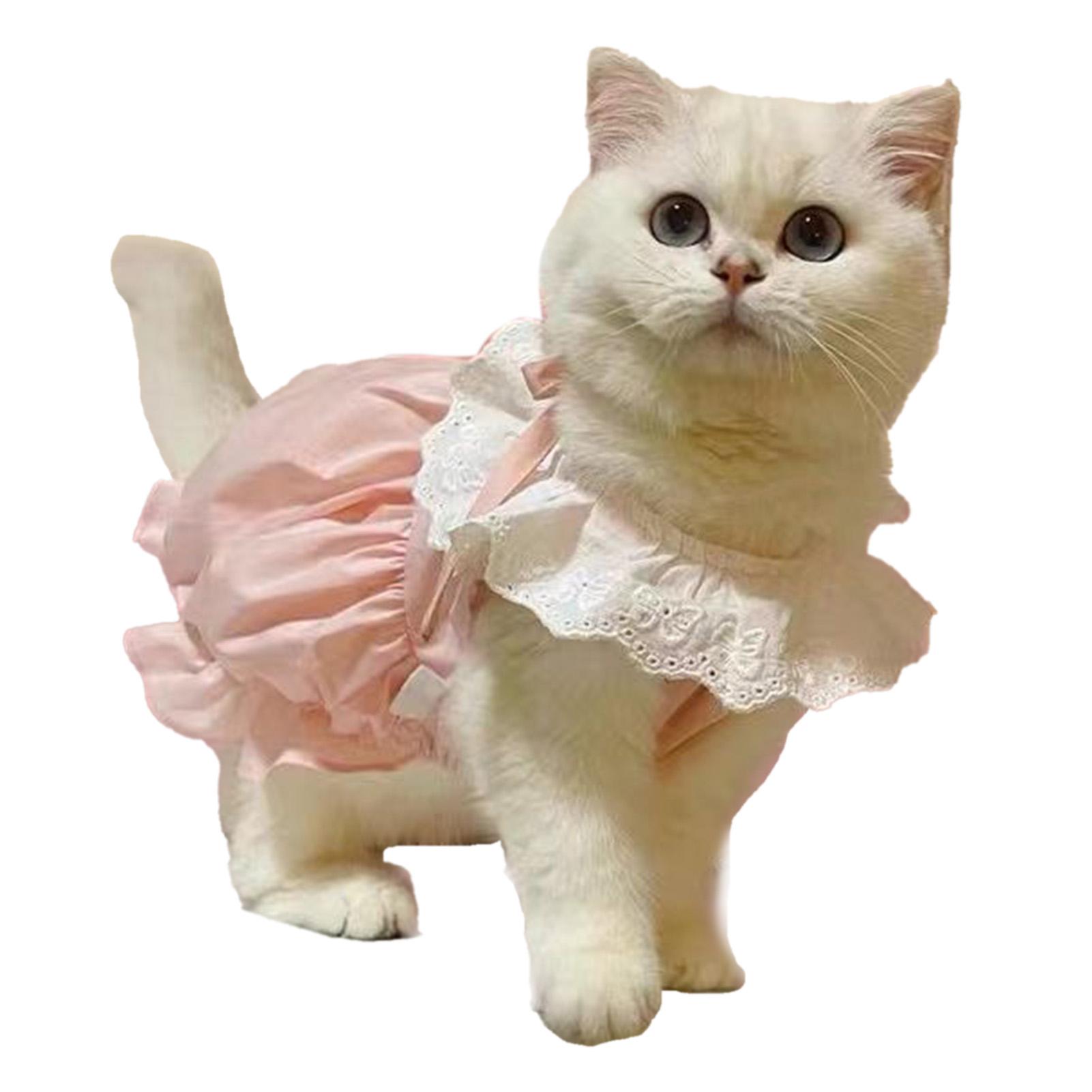 Pet Dress Cute Thin Comfortable Breathable Cat Maltese Dog Outfit Dress for Spring Summer Pink S S рожевий
Pet Dress Cute Thin Comfortable Breathable Cat Maltese Dog Outfit Dress for Spring Summer Pink S S рожевий