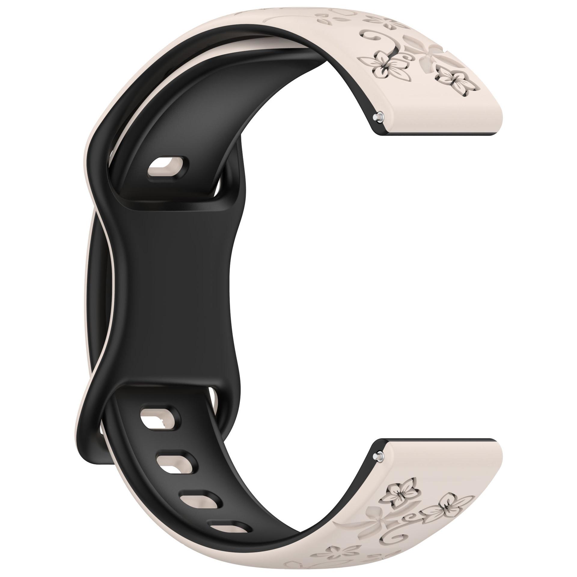 18мм 20мм 22мм Ремешок с цветочной гравировкой для Samsung Galaxy Watch 7 6 5 4 Милый необычный силиконовый ремешок для Huawei Watch GT4 5 Pro/Active 2 correa Universal 18mm Width
18мм 20мм 22мм Ремешок с цветочной гравировкой для Samsung Galaxy Watch 7 6 5 4 Милый необычный силиконовый ремешок для Huawei Watch GT4 5 Pro/Active 2 correa Universal 18mm Width