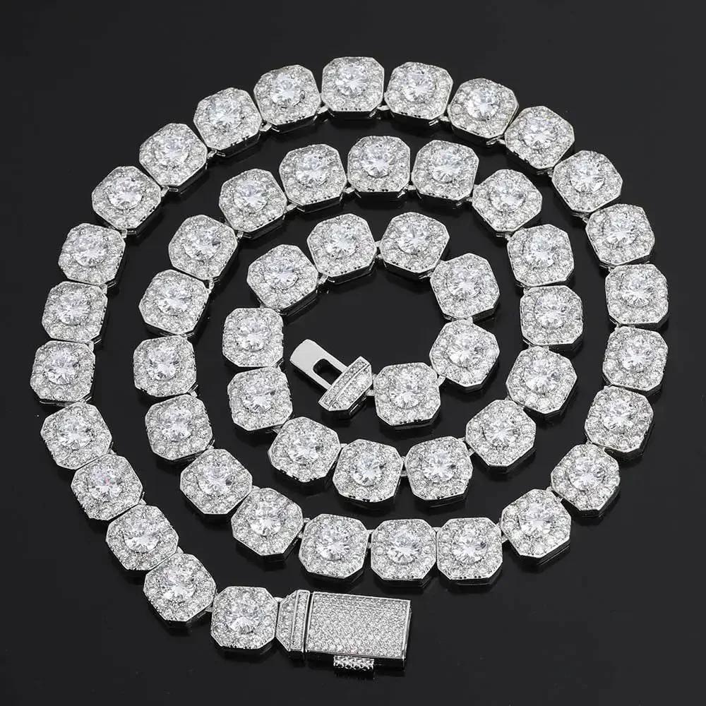 Hip Hop Shiny Cuban Link Chain Necklace Women Men Color Rhinestone Iced Out Cuban Chain Punk Jewelry Necklace 20inch-50cm
Hip Hop Shiny Cuban Link Chain Necklace Women Men Color Rhinestone Iced Out Cuban Chain Punk Jewelry Necklace 20inch-50cm