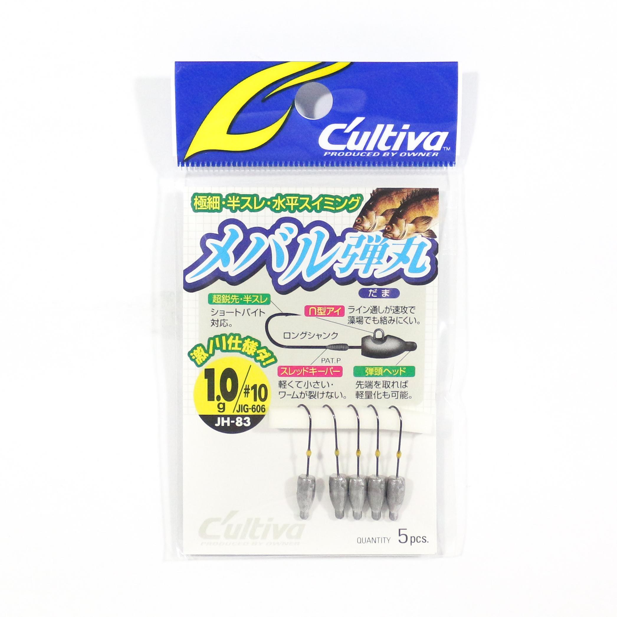 Джиг-головка Owner JH-83 Mebaru Dama 1,0 грамм, размер 10 (3542)
Джиг-головка Owner JH-83 Mebaru Dama 1,0 грамм, размер 10 (3542)