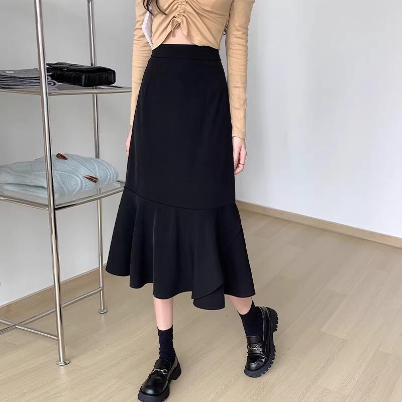 Plus Size High Waist Slimming Fishtail Midi Skirt for Women - Early Spring Collection XL
Plus Size High Waist Slimming Fishtail Midi Skirt for Women - Early Spring Collection XL