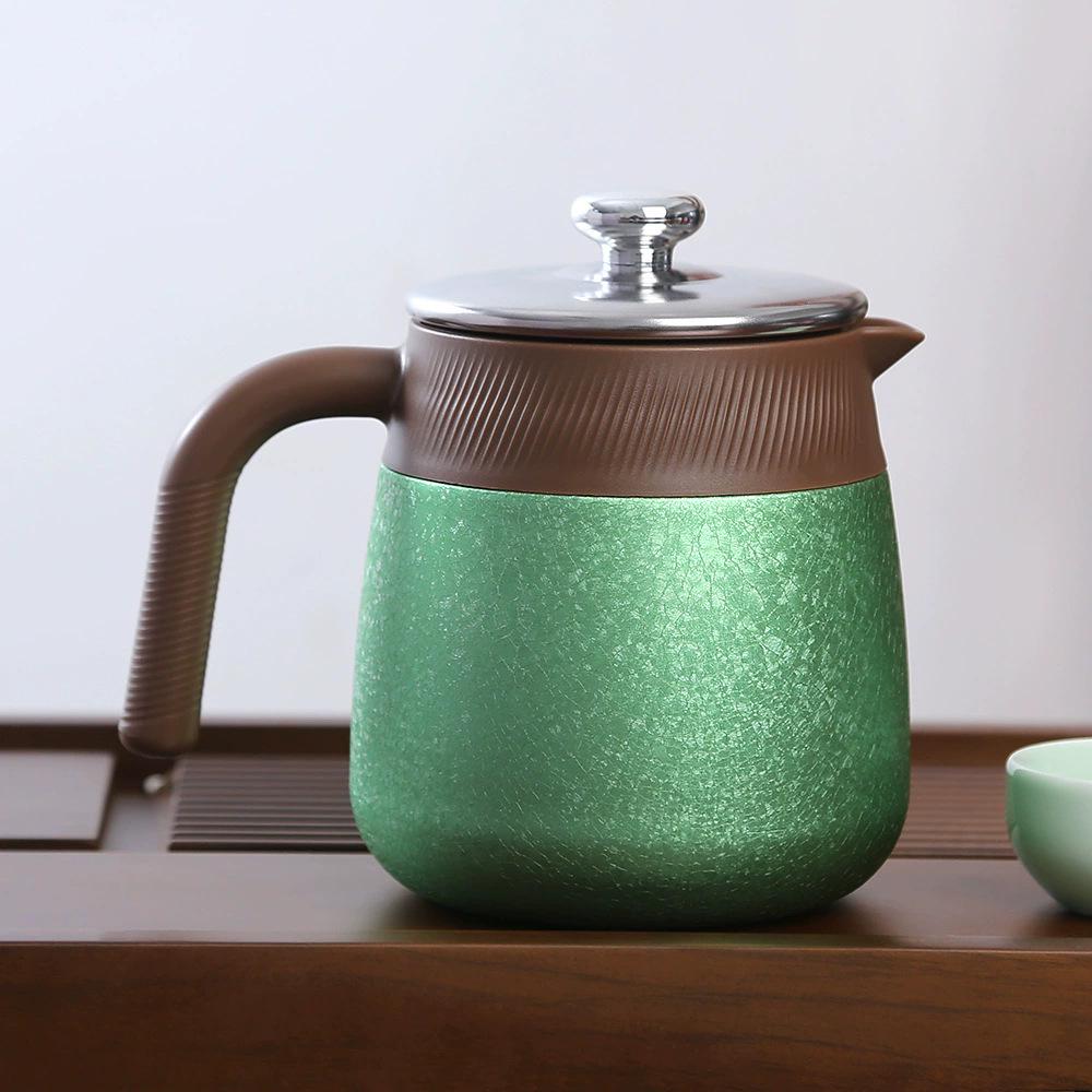 Ice Flower Titanium-Stew Pot & Teapot - Large Capacity, Insulated, Retro Design for Home 700ML зелёный
Ice Flower Titanium-Stew Pot & Teapot - Large Capacity, Insulated, Retro Design for Home 700ML зелёный