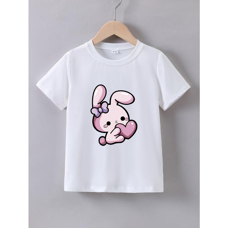 European Size Childrens Summer Short Sleeve Love Rabbit Print T-shirt 98cm белый
European Size Childrens Summer Short Sleeve Love Rabbit Print T-shirt 98cm белый
