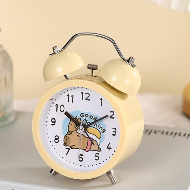 Creative Cartoon Metal Quartz Alarm Clock Students Wake Up Ring The Alarm Watch Silent Sweep Seconds Bedroom Decorative Clock
Creative Cartoon Metal Quartz Alarm Clock Students Wake Up Ring The Alarm Watch Silent Sweep Seconds Bedroom Decorative Clock