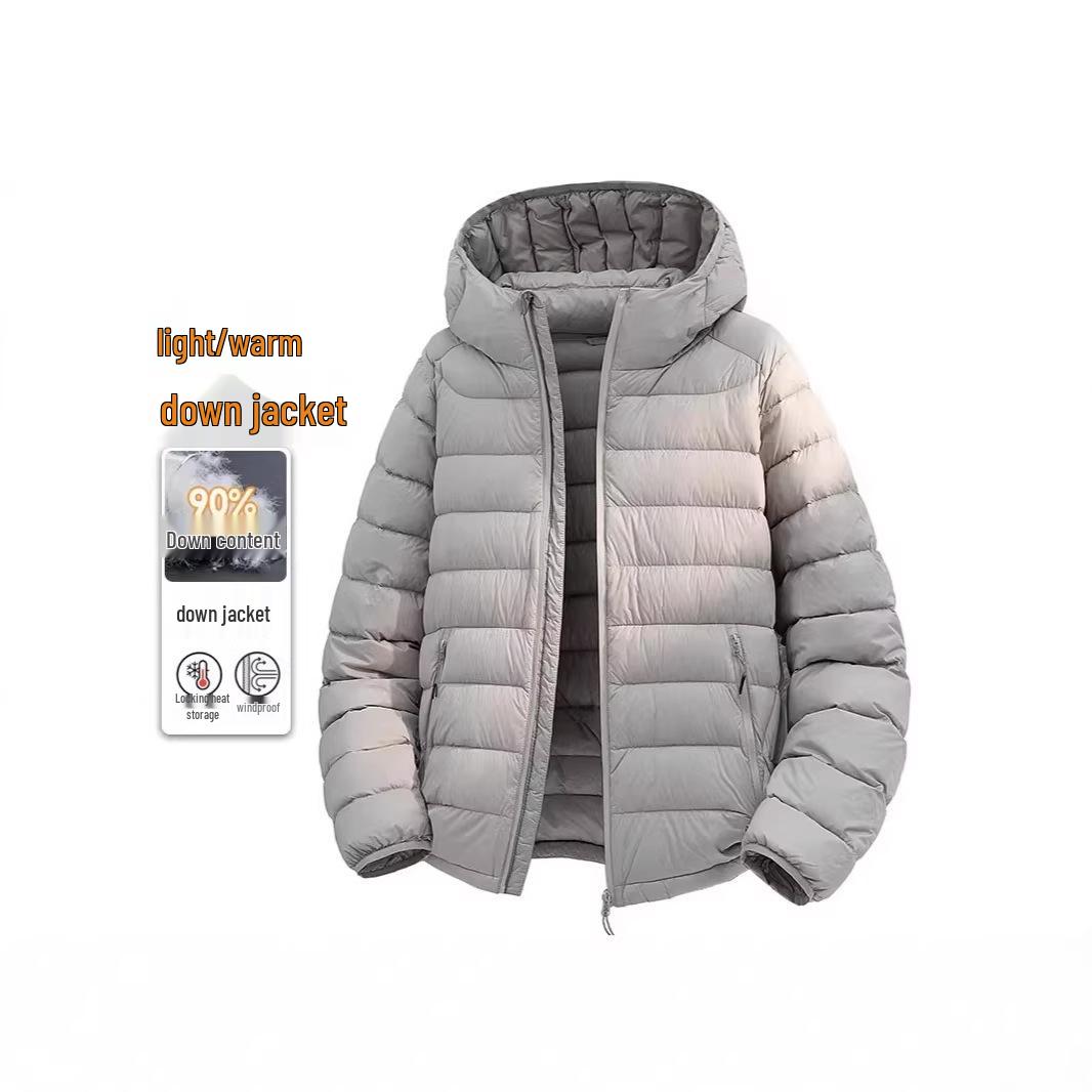Unisex Lightweight Hooded Ribbed White Duck Down Jacket – Winter Warmth & Temperature Control S
Unisex Lightweight Hooded Ribbed White Duck Down Jacket – Winter Warmth & Temperature Control S