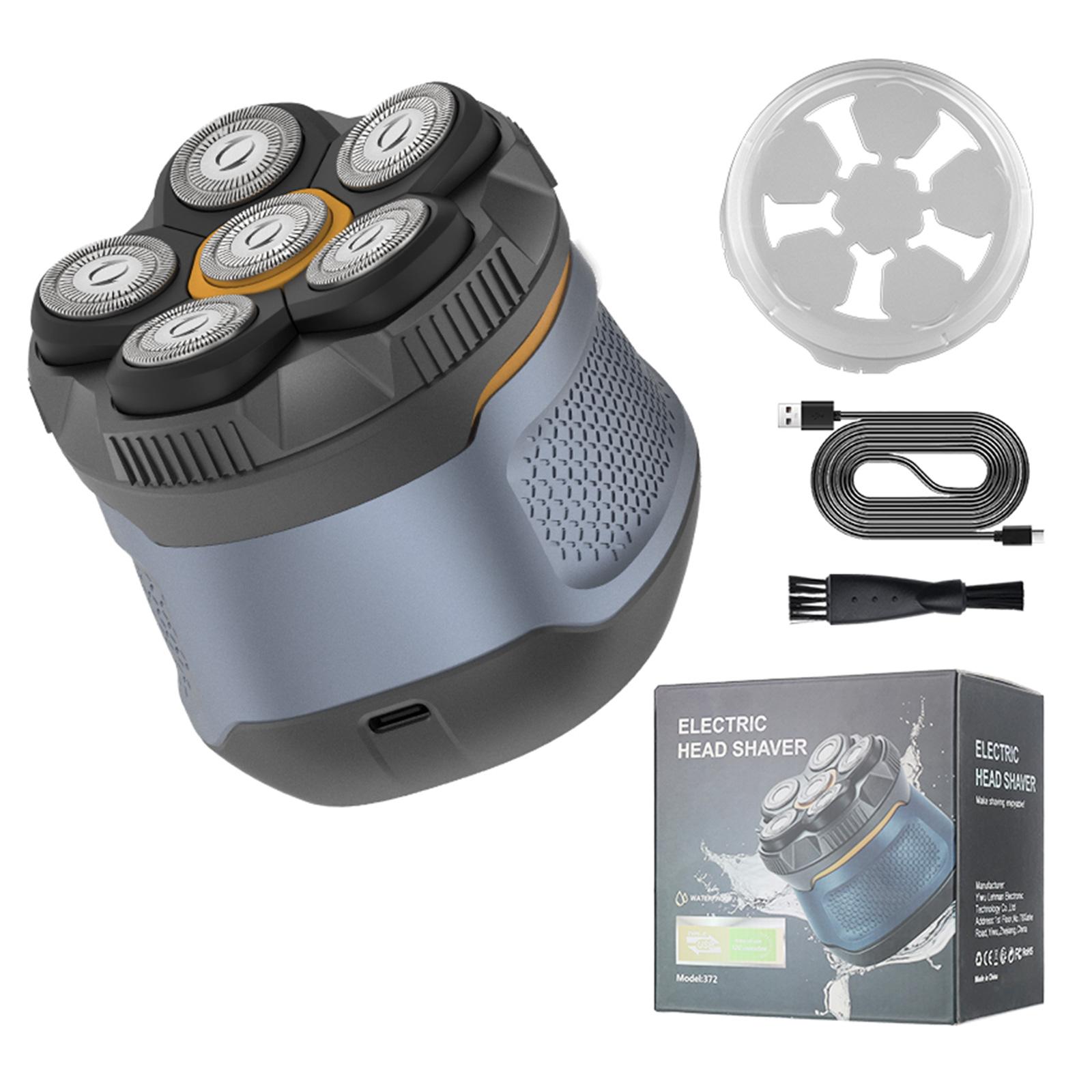 Электробритва для головы Перезаряжаемая бритва для головы и лица для мужчин Перезаряжаемый триммер для головы для влажного/сухого бритья для мужчин синий
Электробритва для головы Перезаряжаемая бритва для головы и лица для мужчин Перезаряжаемый триммер для головы для влажного/сухого бритья для мужчин синий