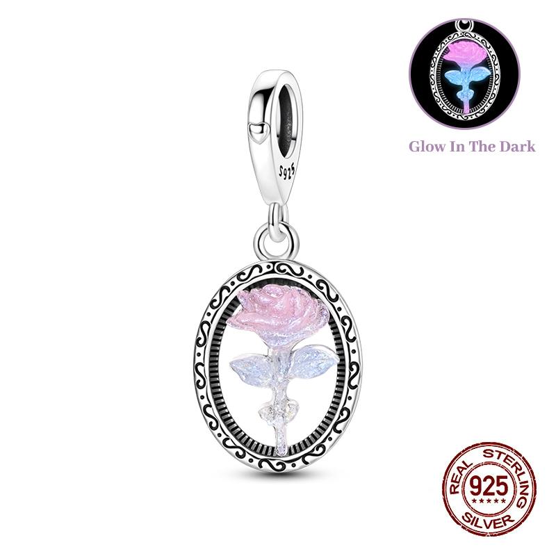 Original Charm Bead Copper Retro Luminous Rose Pendant For Woman Festival Jewelry For Bracelet Necklace Accessories
Original Charm Bead Copper Retro Luminous Rose Pendant For Woman Festival Jewelry For Bracelet Necklace Accessories