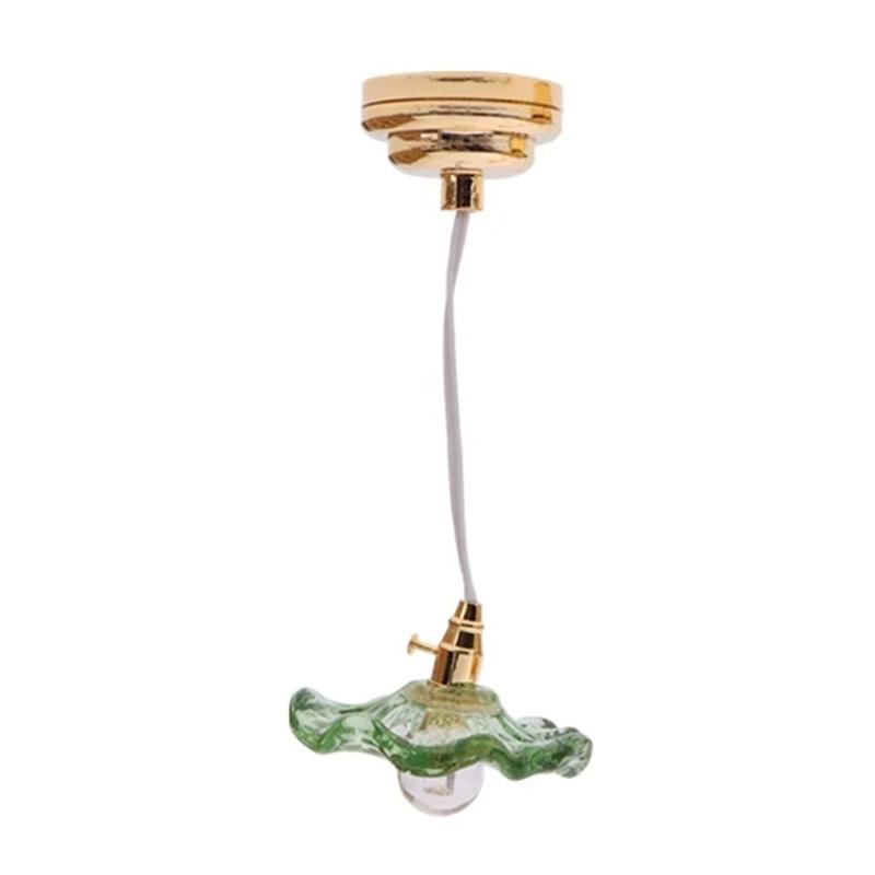 Chandelier Model Elegant Ceiling Light Miniature Lamp Model Accessories Role Play Furnishings Lighting Toy Doll House зелений
Chandelier Model Elegant Ceiling Light Miniature Lamp Model Accessories Role Play Furnishings Lighting Toy Doll House зелений