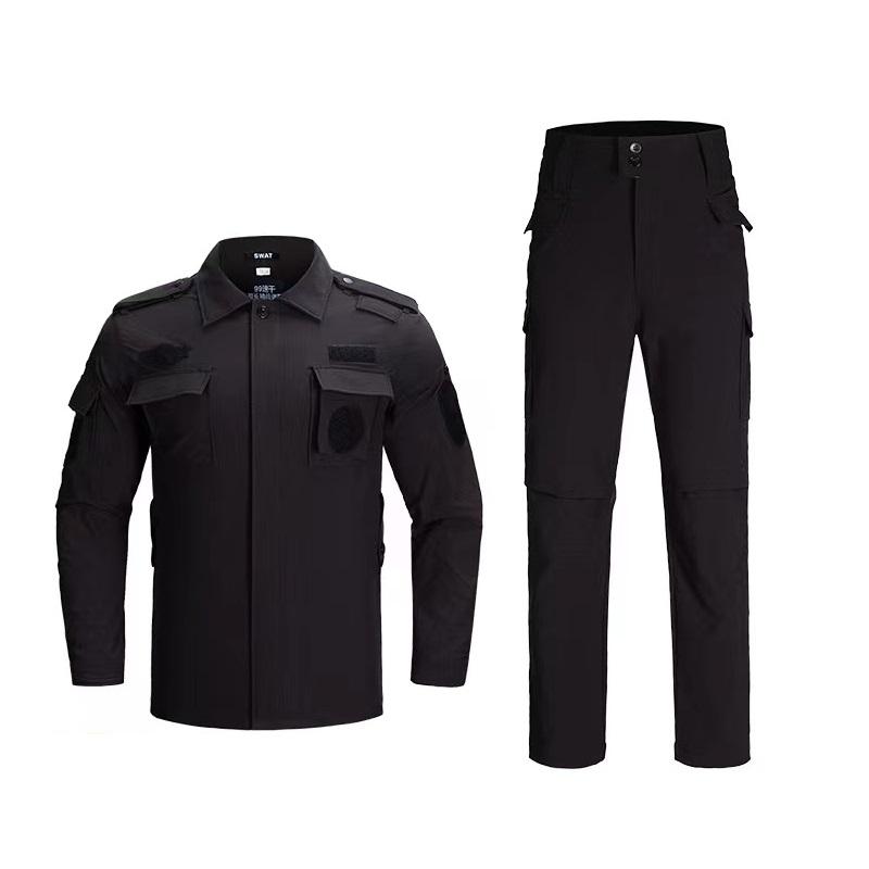 99 Quickly Set Black Navy Blue Velcro Patch Acceptable LS Long Sleeve Workwear Поліцейська уніформа охоронця для дорослих унісекс 180/96 чорний
99 Quickly Set Black Navy Blue Velcro Patch Acceptable LS Long Sleeve Workwear Поліцейська уніформа охоронця для дорослих унісекс 180/96 чорний