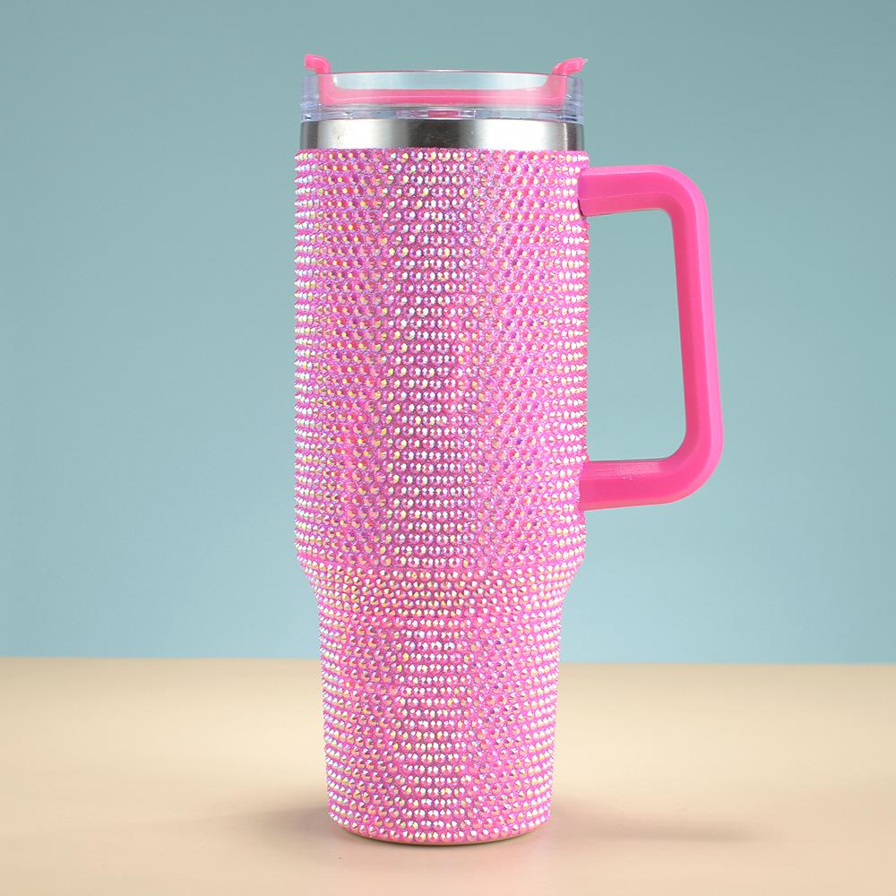 40oz Double-Layer Rhinestone Stainless Steel Insulated Cup 1200ml рожевий червоний колір
40oz Double-Layer Rhinestone Stainless Steel Insulated Cup 1200ml рожевий червоний колір