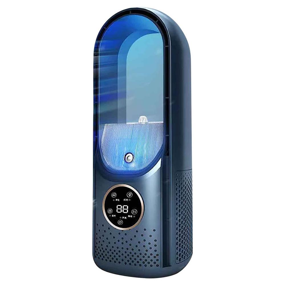6 скоростей регулируемый безлопастной вентилятор настольный USB охладитель воздуха увлажнитель туманообразующий вентилятор со светодиодной подсветкой Blue
6 скоростей регулируемый безлопастной вентилятор настольный USB охладитель воздуха увлажнитель туманообразующий вентилятор со светодиодной подсветкой Blue
