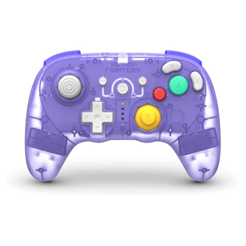 RETRO FIGHTERS BattlerGC Pro Wireless Controller | Compatible with Nintendo GameCube®, Switch®, Wii®, and PC | Dual Wireless (2.4GHz & Bluetooth) | Ha
RETRO FIGHTERS BattlerGC Pro Wireless Controller | Compatible with Nintendo GameCube®, Switch®, Wii®, and PC | Dual Wireless (2.4GHz & Bluetooth) | Ha