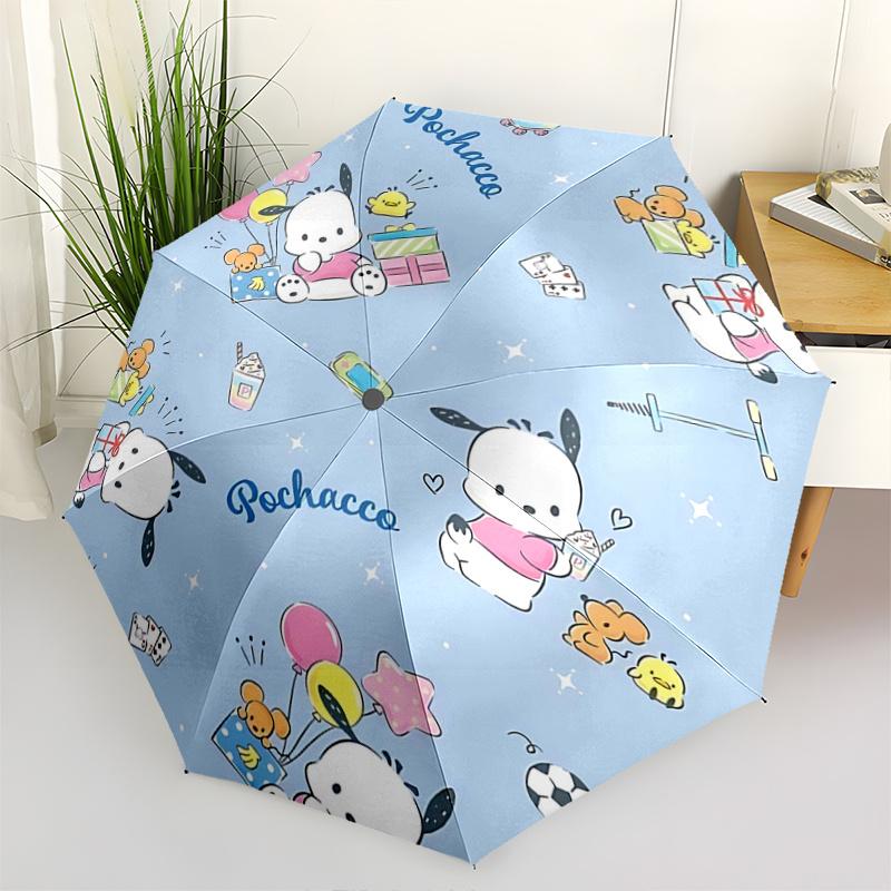 1pc Pochacco Automatic Folding Umbrella - Portable Three-Fold Design with 8-Bone Iron Frame, Outdoor, Festive Gift for Fans, Travelers, Everyday Use.Q
1pc Pochacco Automatic Folding Umbrella - Portable Three-Fold Design with 8-Bone Iron Frame, Outdoor, Festive Gift for Fans, Travelers, Everyday Use.Q