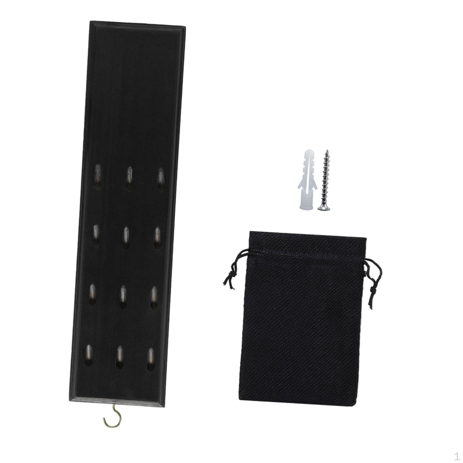 Настенный держатель для дротиков, простая установка, стойка для демонстрации с сумкой для хранения аксессуаров Black
Настенный держатель для дротиков, простая установка, стойка для демонстрации с сумкой для хранения аксессуаров Black