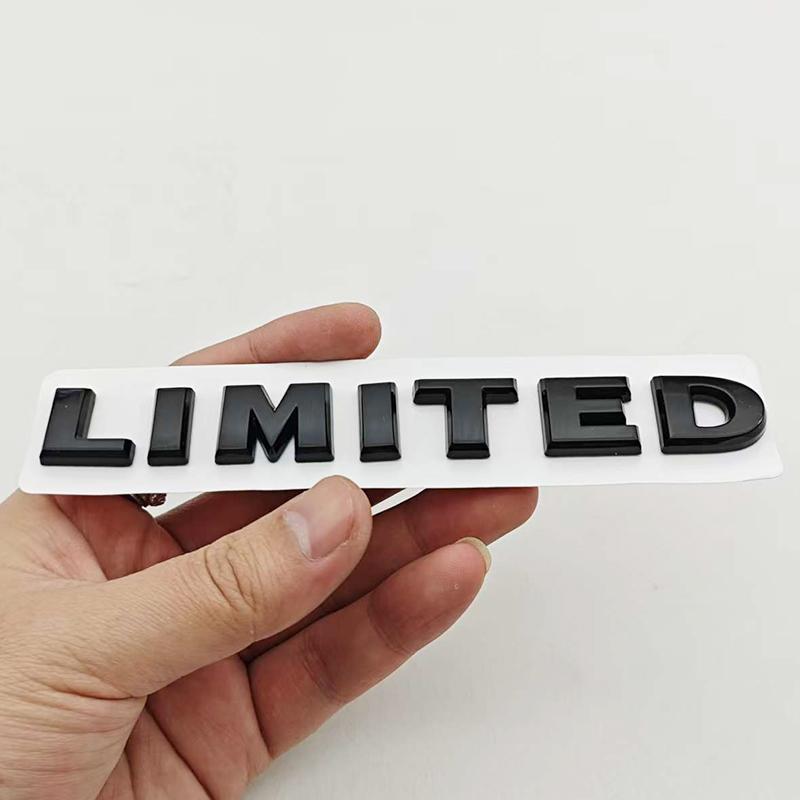 New 1Pcs 3D ABS Logo LIMITED Car Side Fender Rear Trunk Emblem Badge Sticker Decals For JEEP Wrangler Compass Commander Cherokee
New 1Pcs 3D ABS Logo LIMITED Car Side Fender Rear Trunk Emblem Badge Sticker Decals For JEEP Wrangler Compass Commander Cherokee