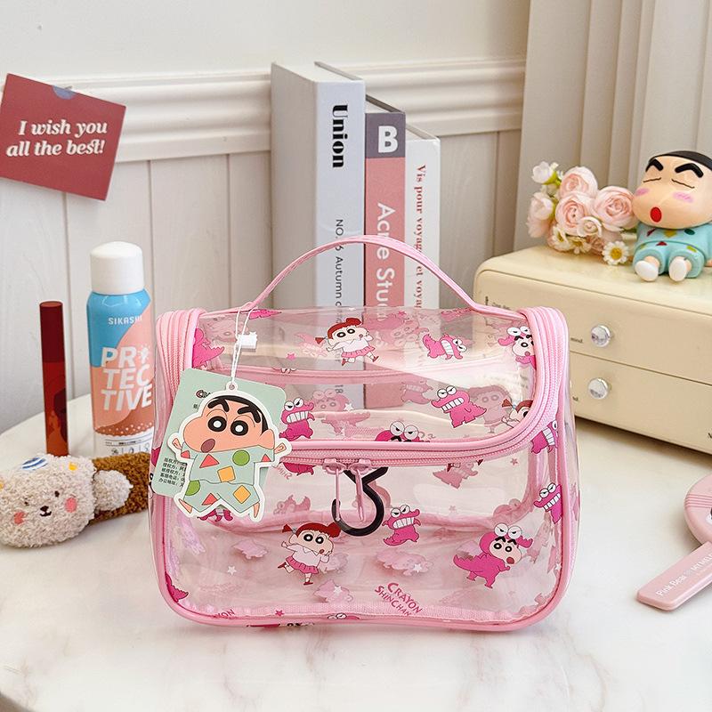 Crayon Shin Chan Makeup Pouches Travel Cosmetic Organizer Animation Design Shin-Chan Handbag Wateproof Storage Pouches Transparent Washing Pouch
Crayon Shin Chan Makeup Pouches Travel Cosmetic Organizer Animation Design Shin-Chan Handbag Wateproof Storage Pouches Transparent Washing Pouch