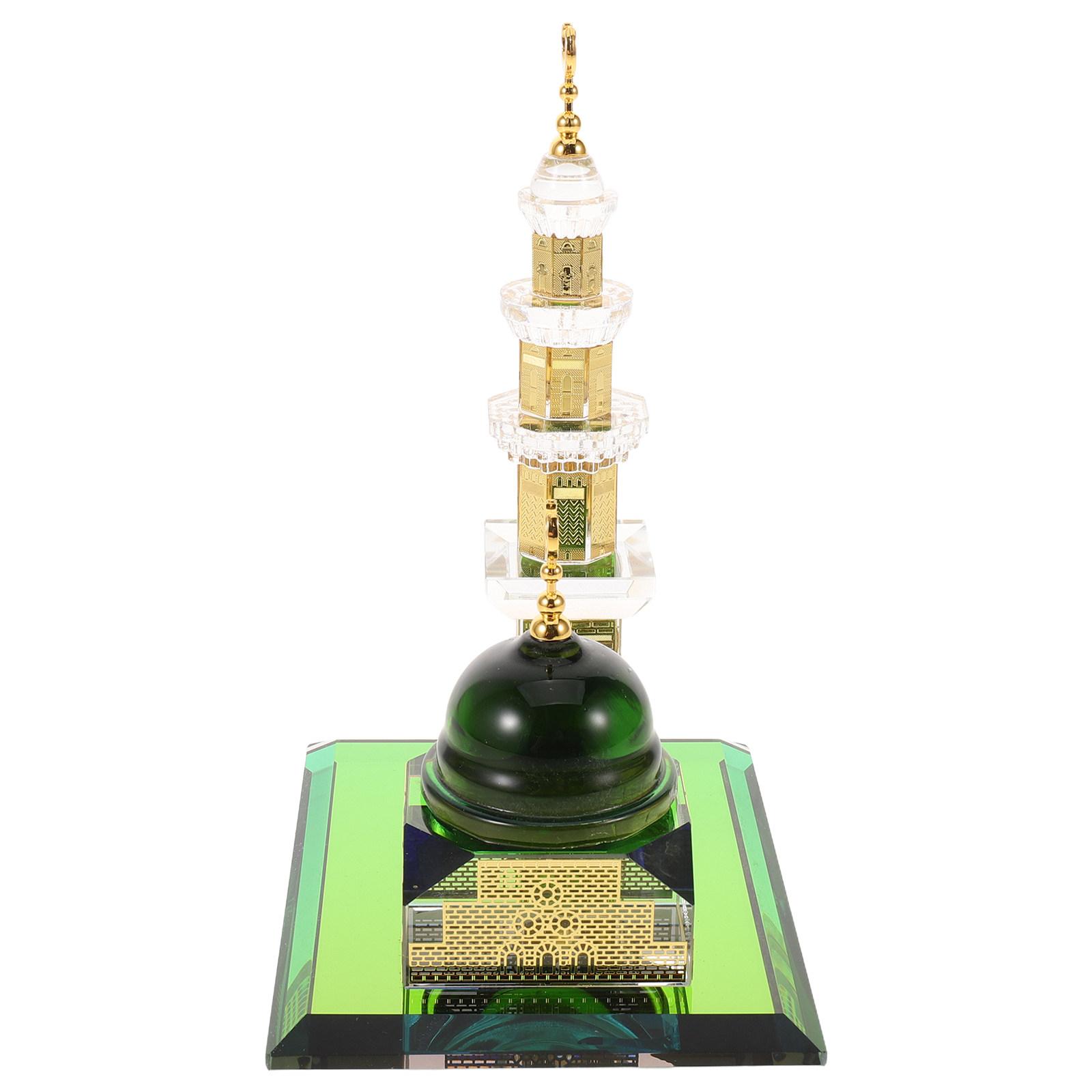 Islamic Table Decor Clock Tower Gilded Crystal Muslim Architecture Souvenir Eid Mubarak Ramadan Ornament Muslim Home China Mainland
Islamic Table Decor Clock Tower Gilded Crystal Muslim Architecture Souvenir Eid Mubarak Ramadan Ornament Muslim Home China Mainland