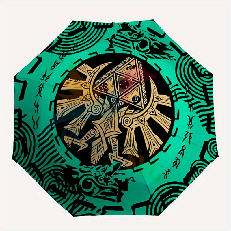 1pc The Legend of Zelda Automatic Umbrella - 8-Rib Foldable Design, Outdoor Adventures, Durable Canopy Material yy250823174
1pc The Legend of Zelda Automatic Umbrella - 8-Rib Foldable Design, Outdoor Adventures, Durable Canopy Material yy250823174