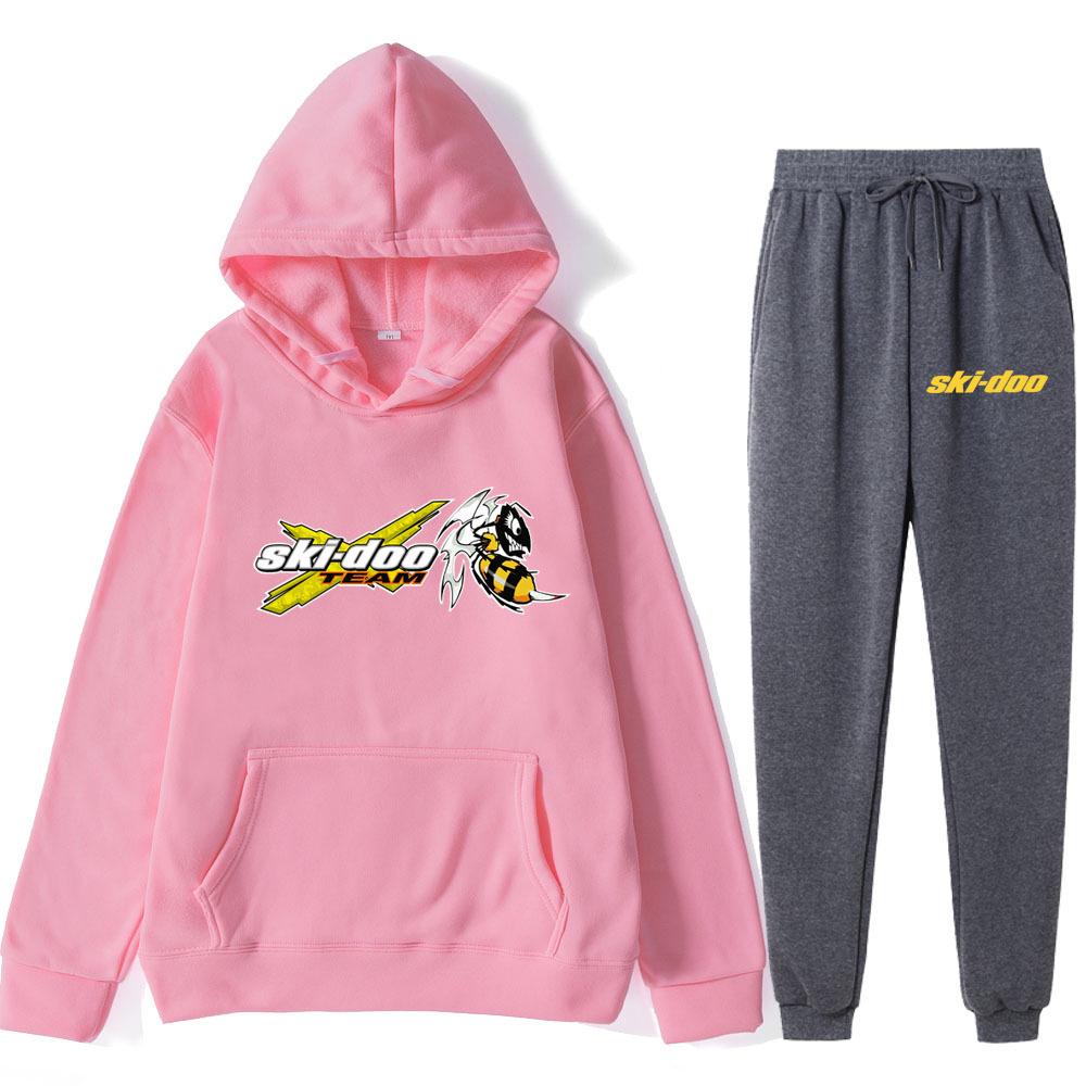Autumn Winter Ski-Doo Team Logo Printed Hoodies Sweatpants Set Fashionable Casual Warm Sports Long Sleeved Pants Men s Sport Wear XXL
Autumn Winter Ski-Doo Team Logo Printed Hoodies Sweatpants Set Fashionable Casual Warm Sports Long Sleeved Pants Men s Sport Wear XXL