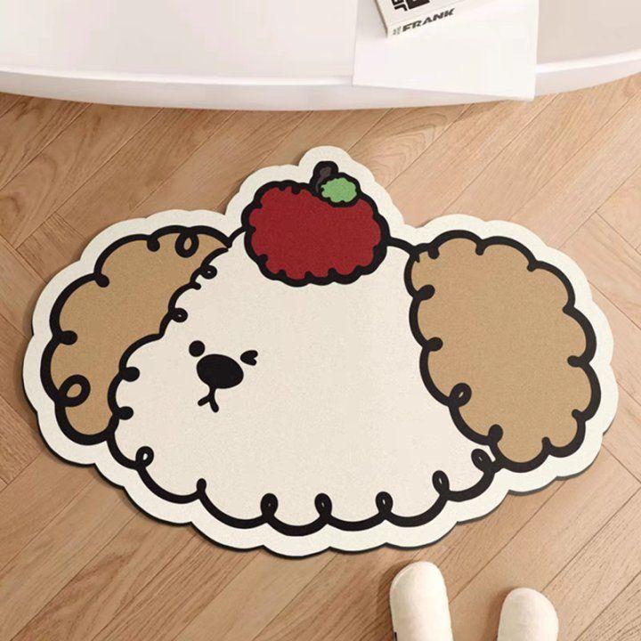 Cute cartoon animal bathroom diatomaceous earth floor mat, quick drying, absorbent, anti slip, bathroom door 40X60cm 15.7X23.6in
Cute cartoon animal bathroom diatomaceous earth floor mat, quick drying, absorbent, anti slip, bathroom door 40X60cm 15.7X23.6in