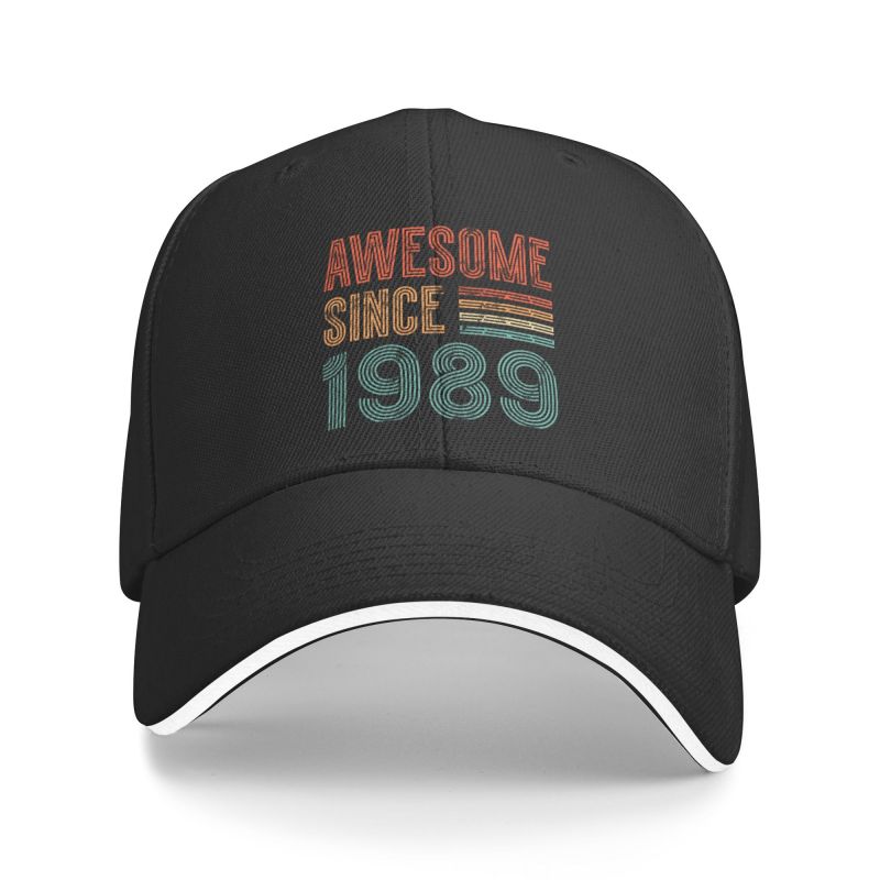 Custom Awesome Since Born In 1989 Baseball Cap Women Unisex Breathable Dad Hat Sports
Custom Awesome Since Born In 1989 Baseball Cap Women Unisex Breathable Dad Hat Sports