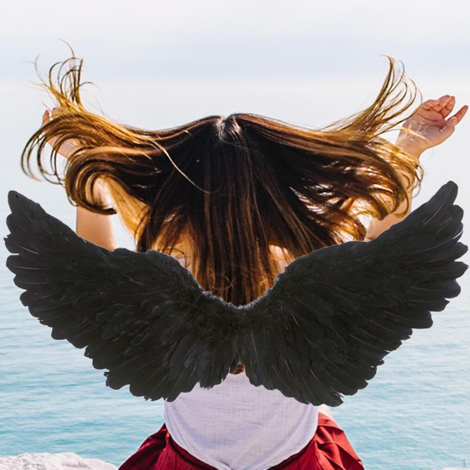 Angel Wings Cosplay Costume Elastic Straps with Hair Band Cane Fancy Dresses Outfit Fairy Wing 60cmx35cm
Angel Wings Cosplay Costume Elastic Straps with Hair Band Cane Fancy Dresses Outfit Fairy Wing 60cmx35cm