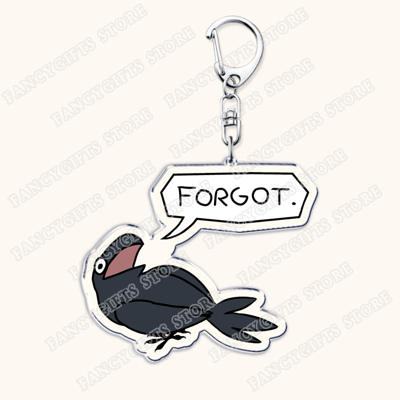 Cute Funny Crow Keychains for Accessories Bag Key Chain Ring Gifts Animal Friends Lovers Keyrings
Cute Funny Crow Keychains for Accessories Bag Key Chain Ring Gifts Animal Friends Lovers Keyrings