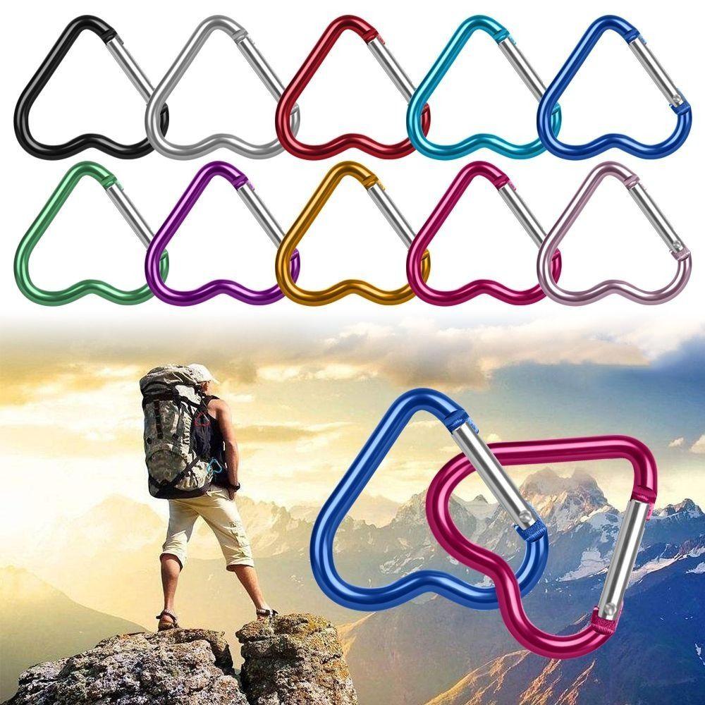 15pcs Heart-shaped Quick Release Carabiner Aluminum Zinc Zinc Alloy Outdoor Sports Buckle Outdoor Camping чёрный
15pcs Heart-shaped Quick Release Carabiner Aluminum Zinc Zinc Alloy Outdoor Sports Buckle Outdoor Camping чёрный