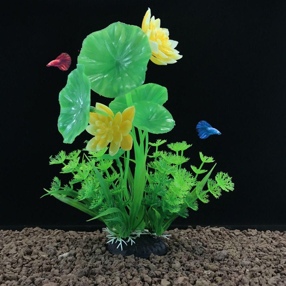 2pcs Simulated Aquatic Plants Creative Artificial Seaweed Water Grass Fake Lotus Flowers Tabletop Style 1
2pcs Simulated Aquatic Plants Creative Artificial Seaweed Water Grass Fake Lotus Flowers Tabletop Style 1