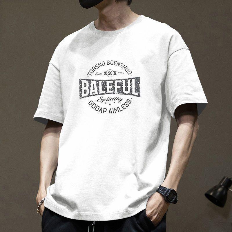 Простая футболка Мужская с принтом Летняя Модная Хлопковая с коротким рукавом Свободная Модная Дышащая футболка 3XL
Простая футболка Мужская с принтом Летняя Модная Хлопковая с коротким рукавом Свободная Модная Дышащая футболка 3XL