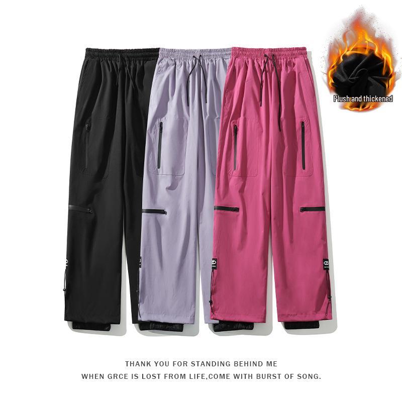 Unisex Plus Size Winter Ski Pants: Waterproof, Windproof, Outdoor Loose Fit with Belt 2XL
Unisex Plus Size Winter Ski Pants: Waterproof, Windproof, Outdoor Loose Fit with Belt 2XL