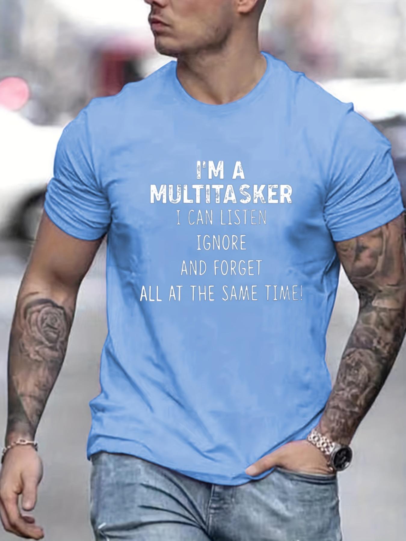 Футболки с круглым вырезом и надписью «Я МНОГОЗАДАЧНИК», повседневные футболки, удобные топы с короткими рукавами, мужская летняя одежда XXXXXL коричневый
Футболки с круглым вырезом и надписью «Я МНОГОЗАДАЧНИК», повседневные футболки, удобные топы с короткими рукавами, мужская летняя одежда XXXXXL коричневый