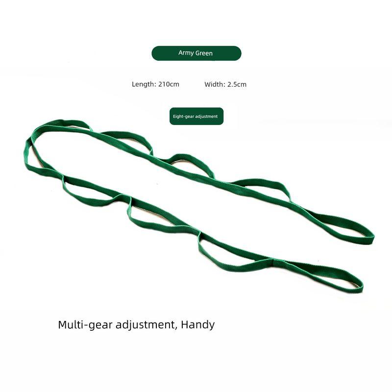 Grom Multifunctional Yoga Stretch Belt Rope Lengthen and Thicken Stretch Beginner Pilates Rehabilitation Training Aids Army Green
Grom Multifunctional Yoga Stretch Belt Rope Lengthen and Thicken Stretch Beginner Pilates Rehabilitation Training Aids Army Green