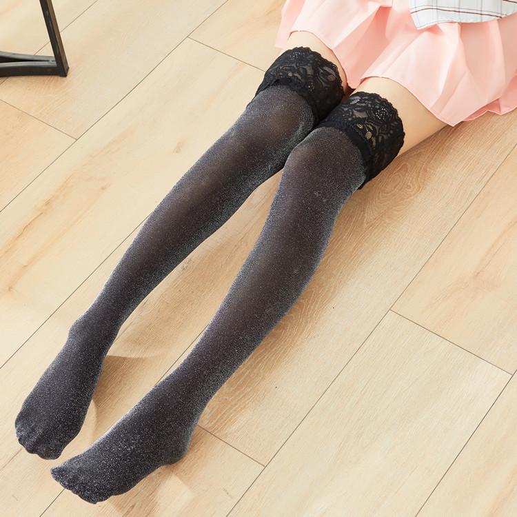 Vertical Stockings Women S Silver Onion High Stockings Lace Lace Bright Silk Socks Pearlescent, Spring And Autumn Bright Silk Thigh Socks One size fits all чорний
Vertical Stockings Women S Silver Onion High Stockings Lace Lace Bright Silk Socks Pearlescent, Spring And Autumn Bright Silk Thigh Socks One size fits all чорний