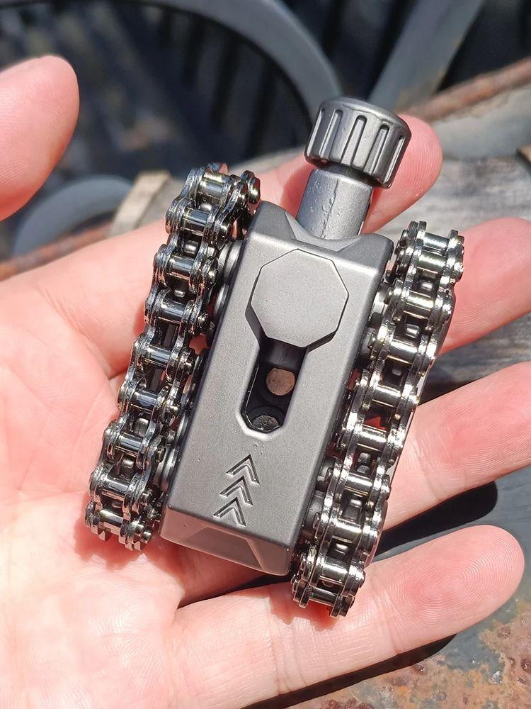 Metal Rotating Tank Fidget Toy - Tactical Magnetic EDC Stress Reliever & Spinner | Cool Military Gift for Kids Fidget Toy Edc Product size: 56×40×26mm
Metal Rotating Tank Fidget Toy - Tactical Magnetic EDC Stress Reliever & Spinner | Cool Military Gift for Kids Fidget Toy Edc Product size: 56×40×26mm