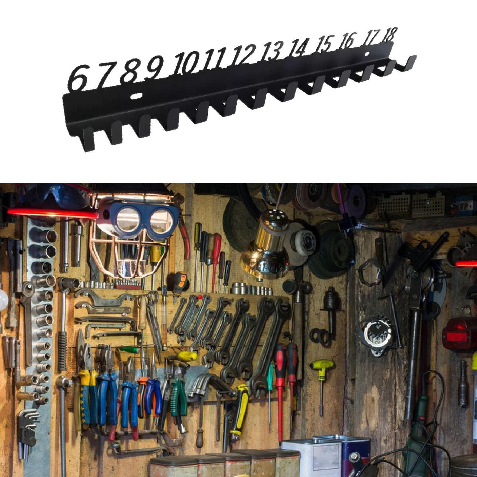Настенная стойка для хранения инструментов для гаечных ключей с пронумерованными крючками Number 6 to 18
Настенная стойка для хранения инструментов для гаечных ключей с пронумерованными крючками Number 6 to 18
