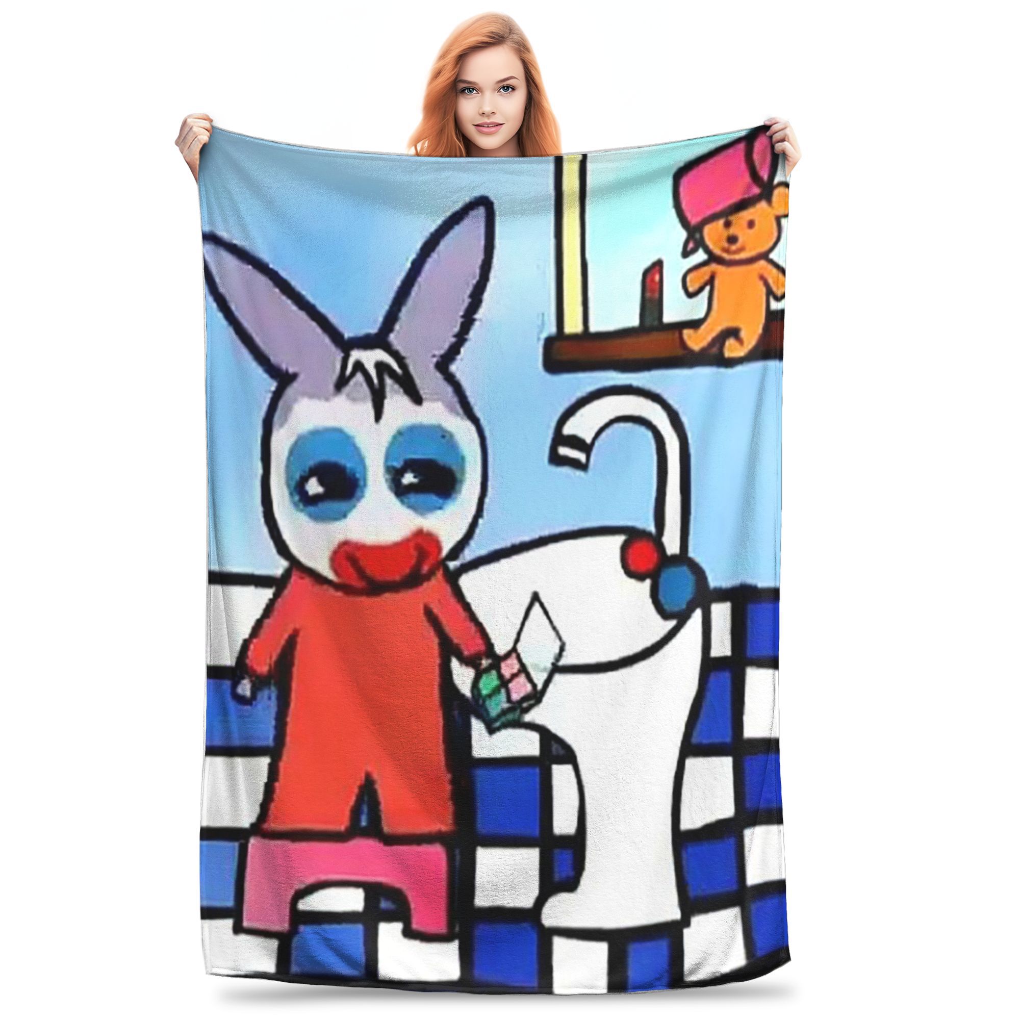 Trotro Collage Cute Cartoon Blanket Multi-function Flannel Sofa Throw Blanket for Couch Bedding Office Throws Bedspread Quilt 80x120cm
Trotro Collage Cute Cartoon Blanket Multi-function Flannel Sofa Throw Blanket for Couch Bedding Office Throws Bedspread Quilt 80x120cm