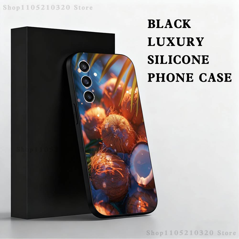 Coconut Fruits Tropical Phone Case For Samsung S25,S24,S21,S22,S23,S30,Ultra,S20,Plus,Fe,Lite,Note,10,9,5G Black Cover SamsungA12
Coconut Fruits Tropical Phone Case For Samsung S25,S24,S21,S22,S23,S30,Ultra,S20,Plus,Fe,Lite,Note,10,9,5G Black Cover SamsungA12
