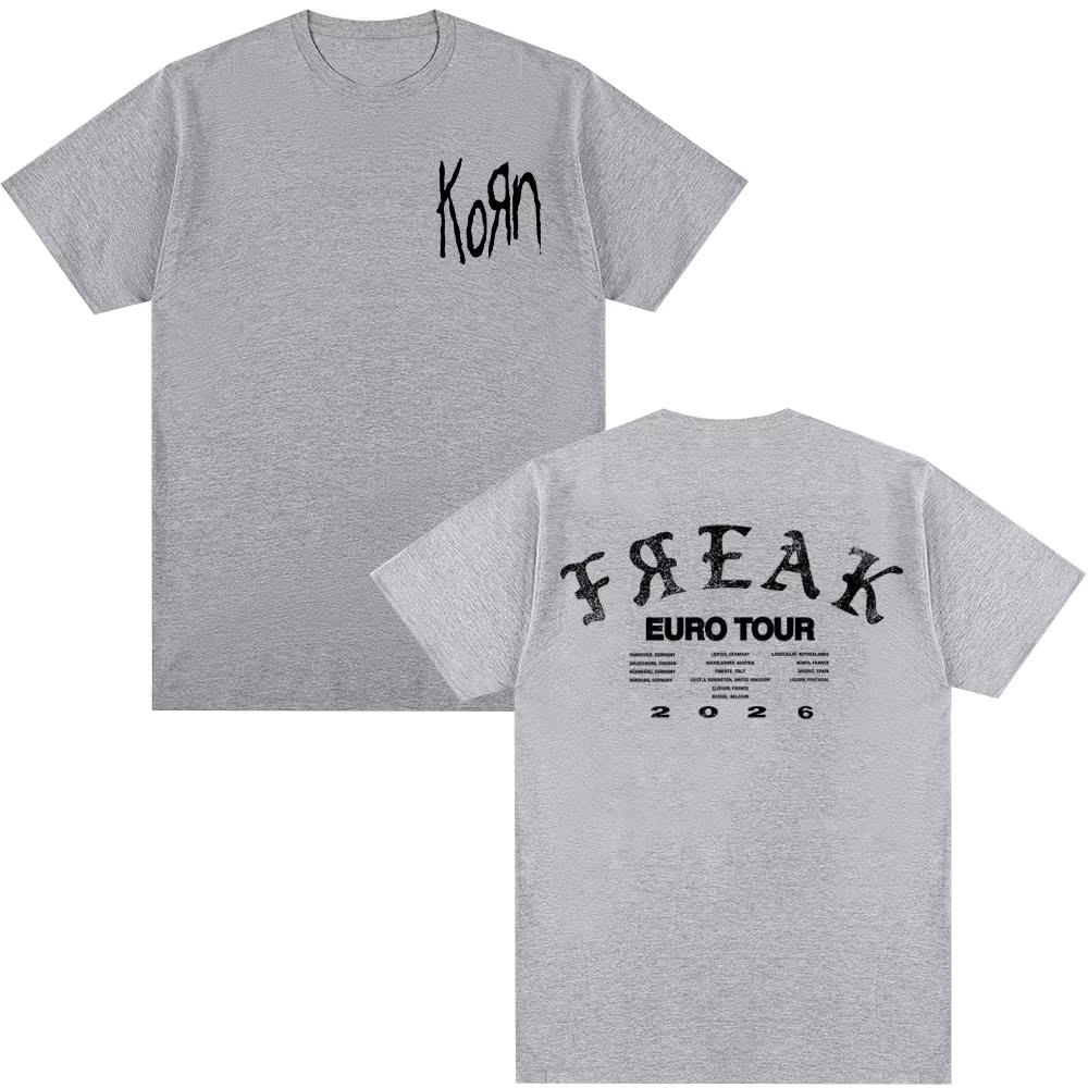 Korn Tour 2026 Merch T Shirt Fan Gifts Metal Gothic Rock Band T Shirts Unisex Women Cotton Casual Oversized Short Sleeve Tshirt M
Korn Tour 2026 Merch T Shirt Fan Gifts Metal Gothic Rock Band T Shirts Unisex Women Cotton Casual Oversized Short Sleeve Tshirt M