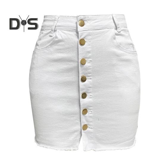 Женская джинсовая юбка с высокой талией, пуговицами и карманами, дизайн, однотонная мини-узкая юбка на бедрах, уличная одежда L
Женская джинсовая юбка с высокой талией, пуговицами и карманами, дизайн, однотонная мини-узкая юбка на бедрах, уличная одежда L