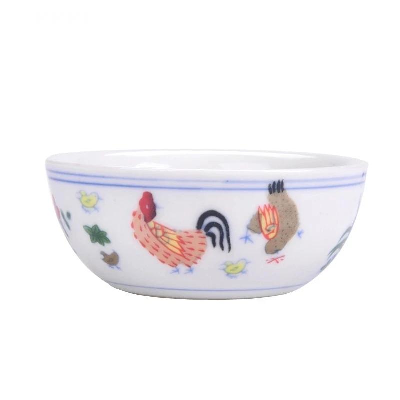 Ming dynasty replica chicken color bucket cylinder cup archaize half hand-painted jingdezhen kung fu tea cups sample tea cup
Ming dynasty replica chicken color bucket cylinder cup archaize half hand-painted jingdezhen kung fu tea cups sample tea cup