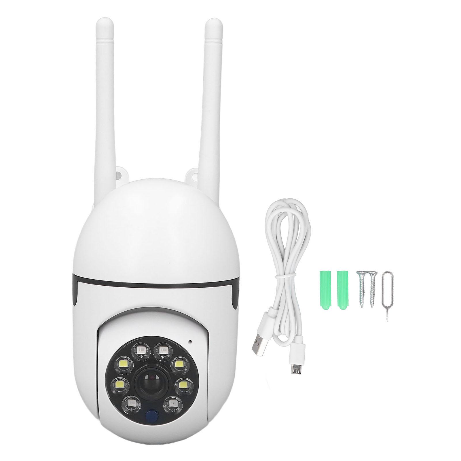 USB Лампа Камера Безпеки 2МП 1920x1080 WIFI HD Нічне Бачення Настінна Зовнішнє Спостереження
USB Лампа Камера Безпеки 2МП 1920x1080 WIFI HD Нічне Бачення Настінна Зовнішнє Спостереження